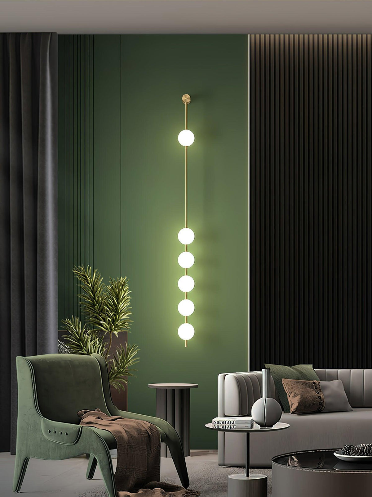 Glema Globe Wall Light
