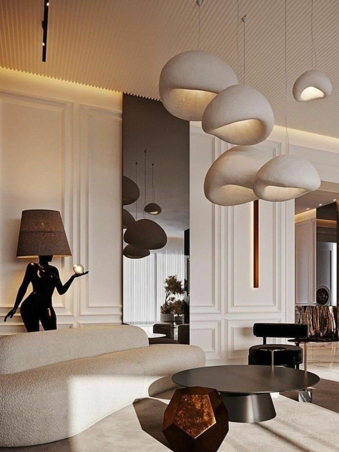 Visterin Organic Chandelier