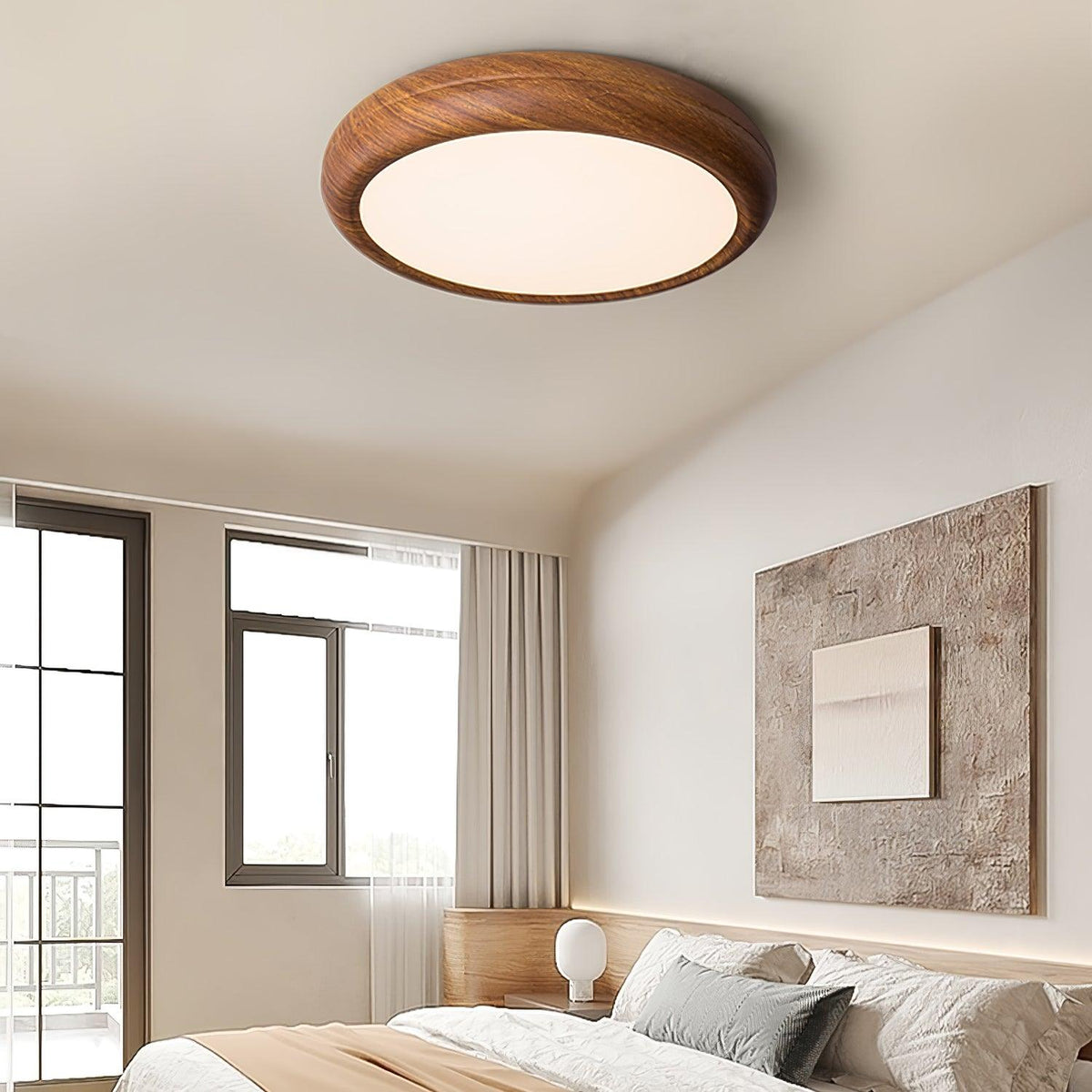 Stevo Outdoor Round Ceiling Light