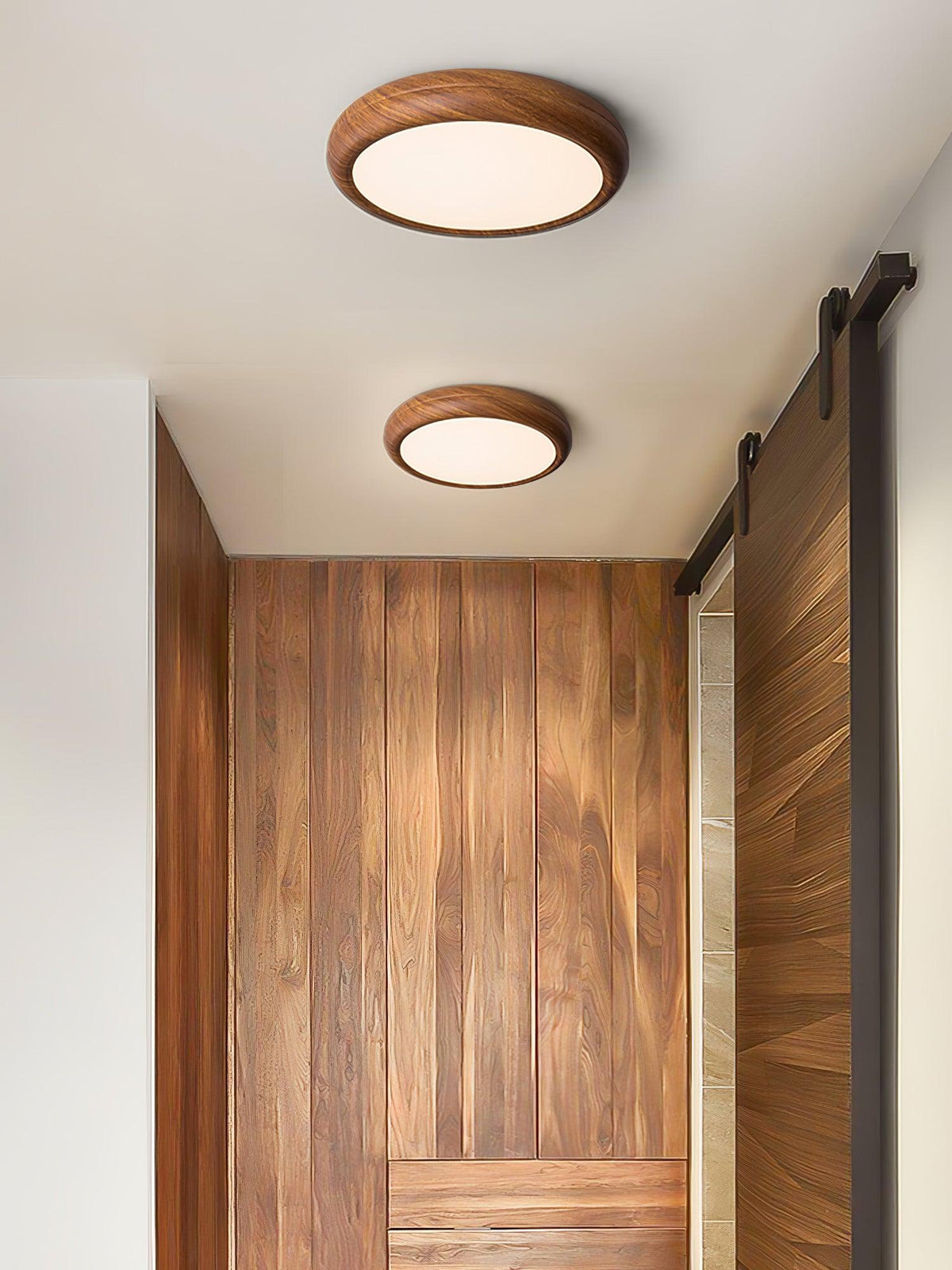 Stevo Outdoor Round Ceiling Light