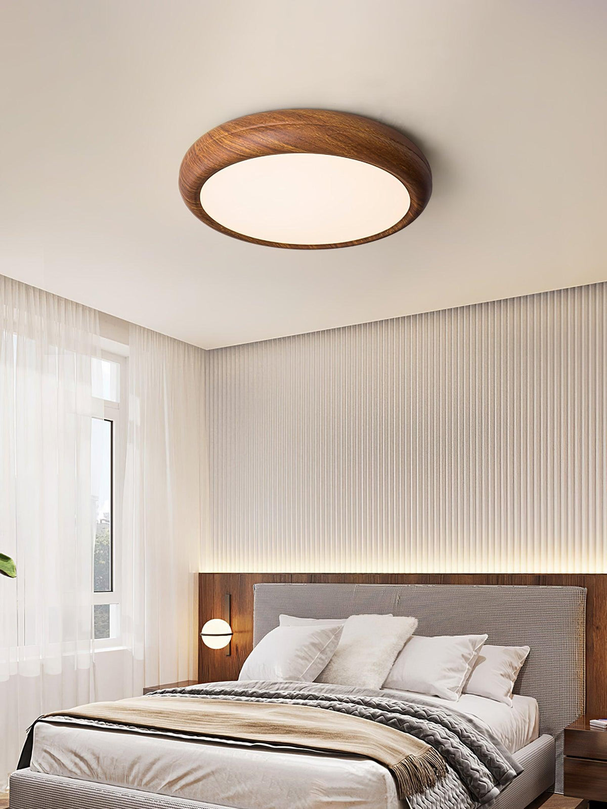 Stevo Outdoor Round Ceiling Light