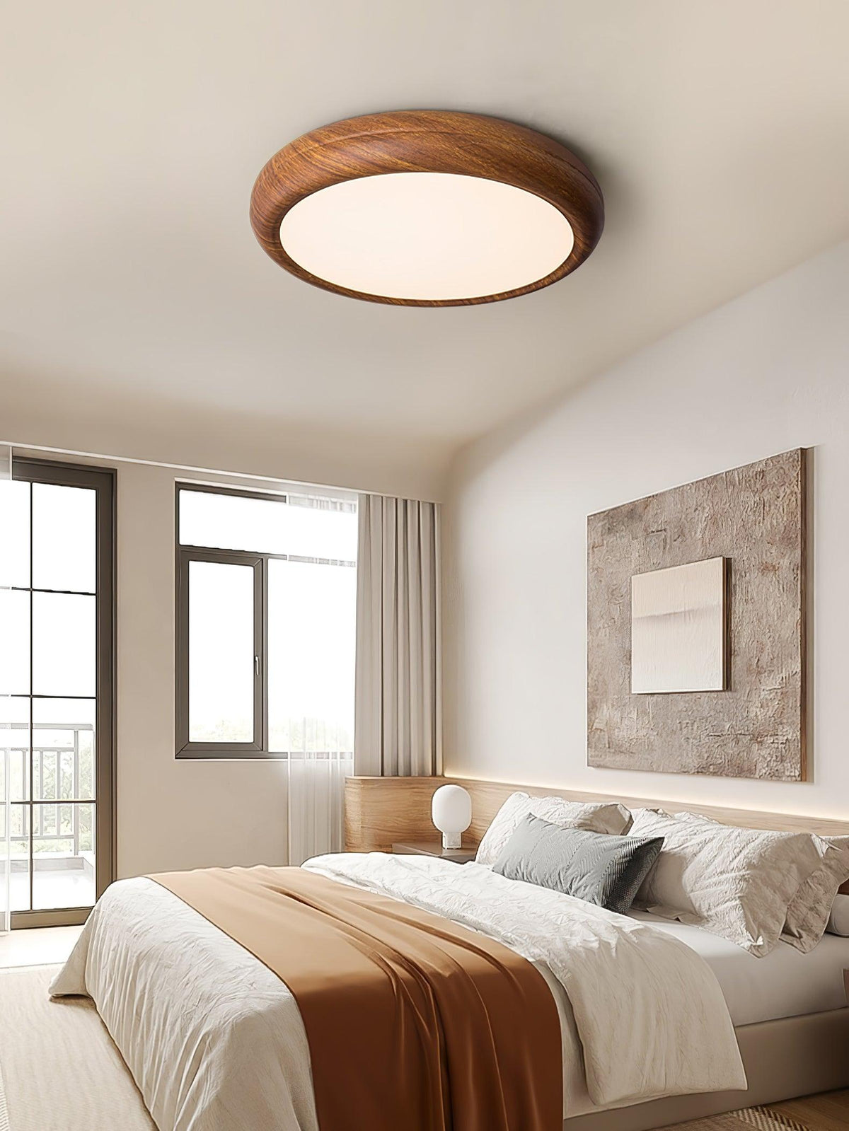 Stevo Outdoor Round Ceiling Light