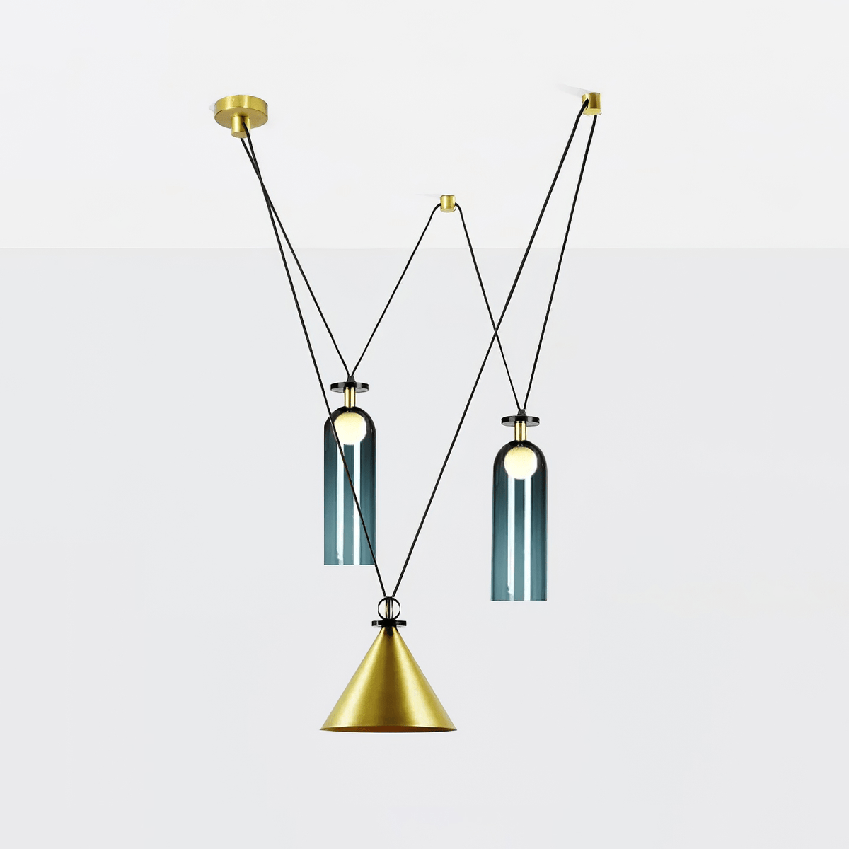 Lilleli Geometric Chandelier