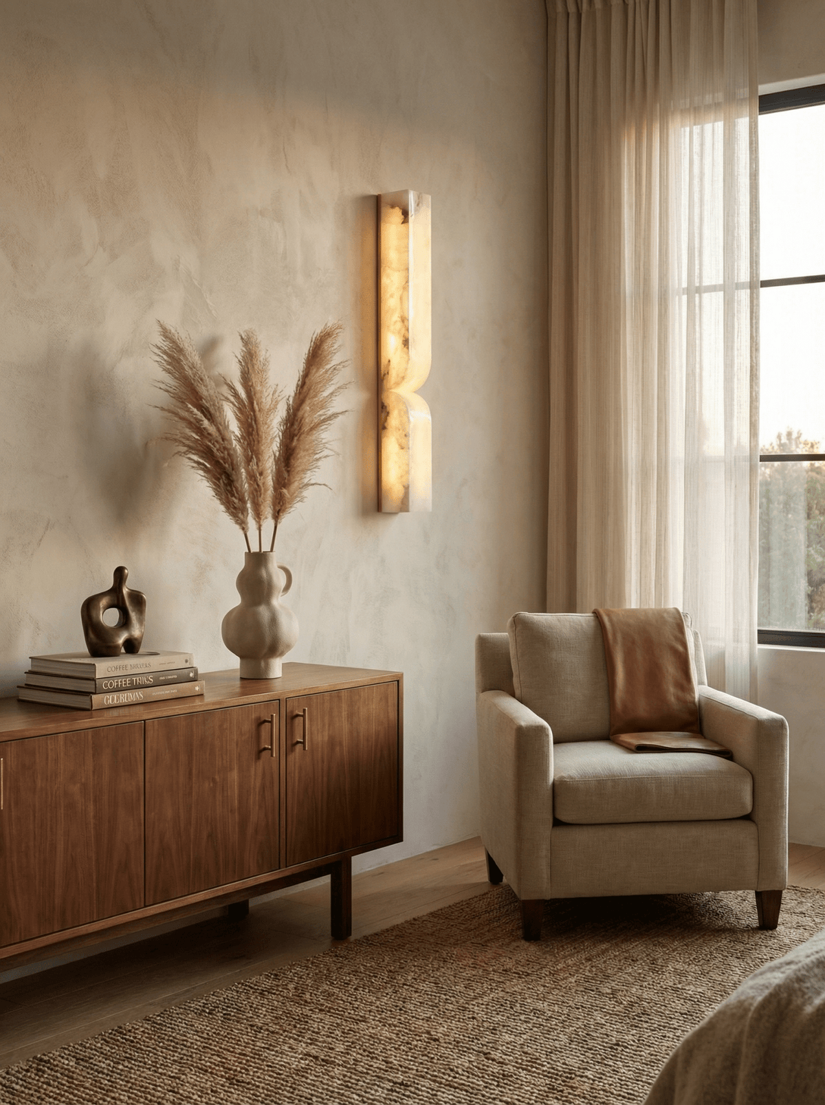 Bradamer Sculptural Wall Light