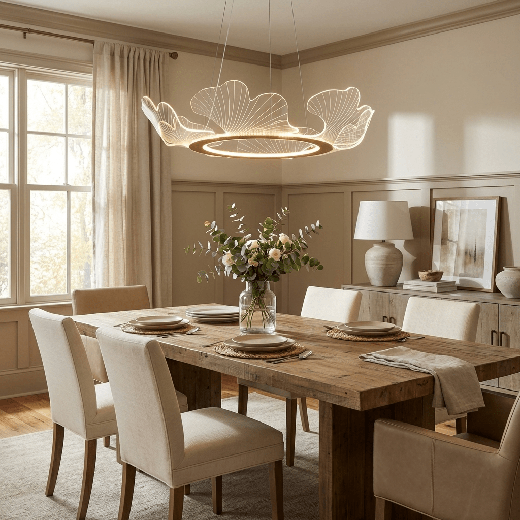 Delvani Leaf Chandelier