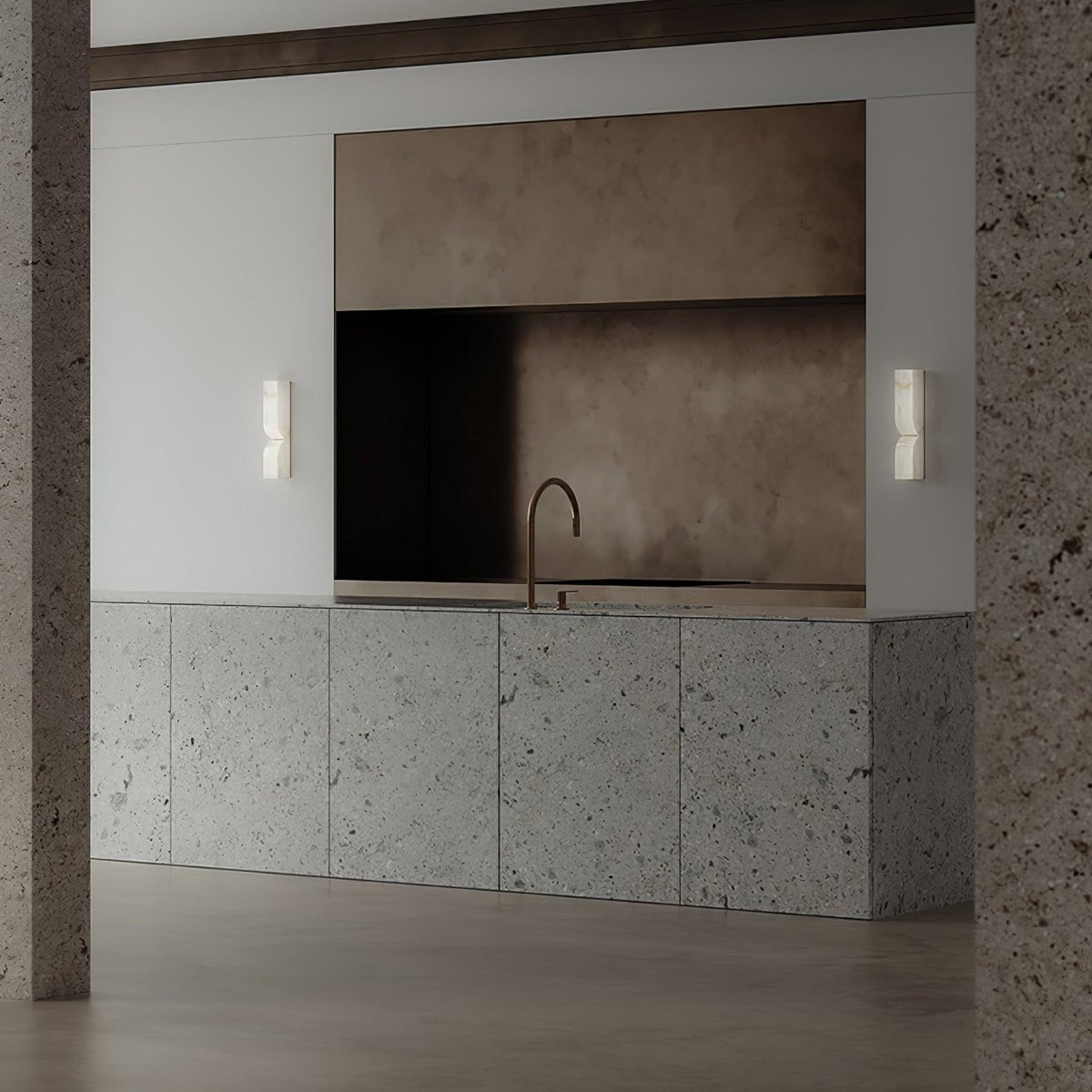 Bradamer Sculptural Wall Light