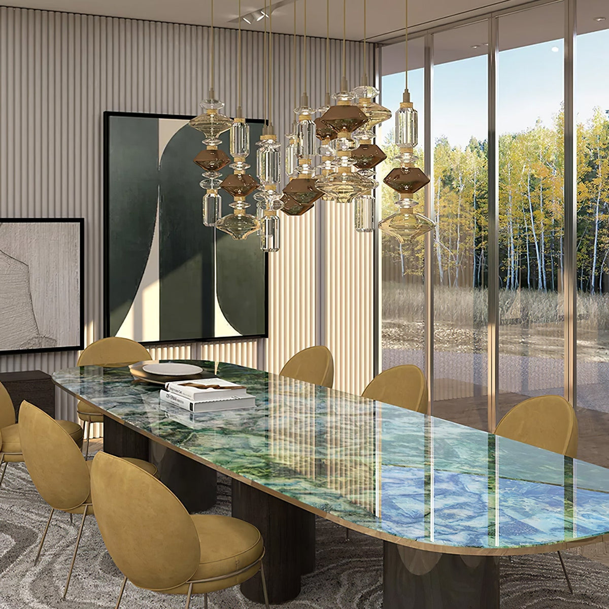 Rotomolo Sculptural Pendant Light