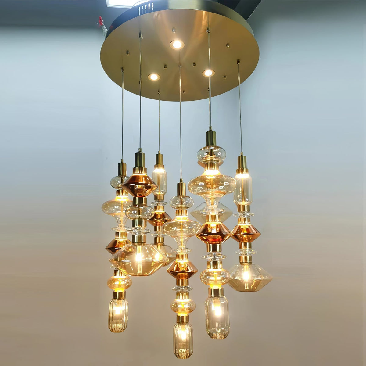 Rotomolo Sculptural Pendant Light