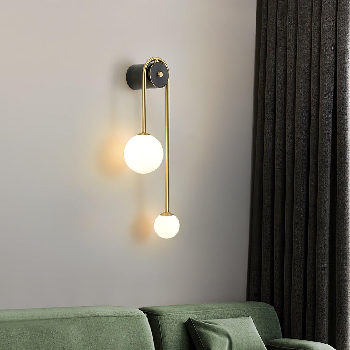 Jikelis Arched Wall Light