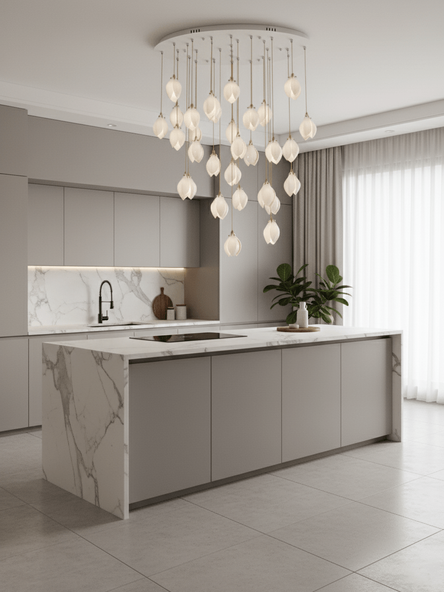 Taserra Floral Pendant Light