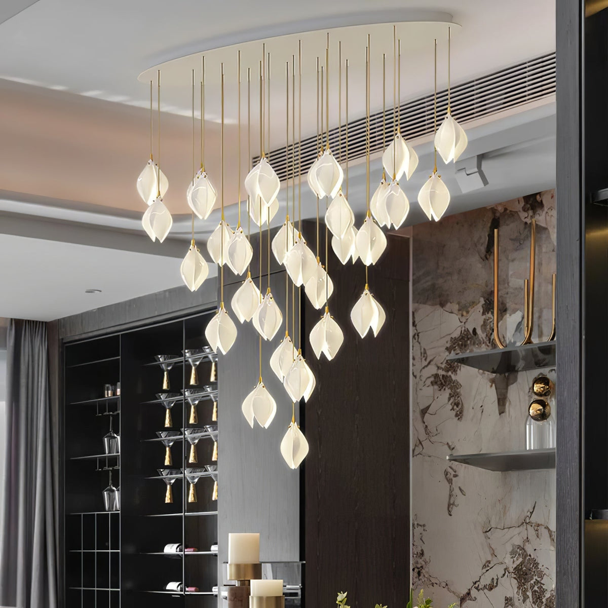 Taserra Floral Pendant Light