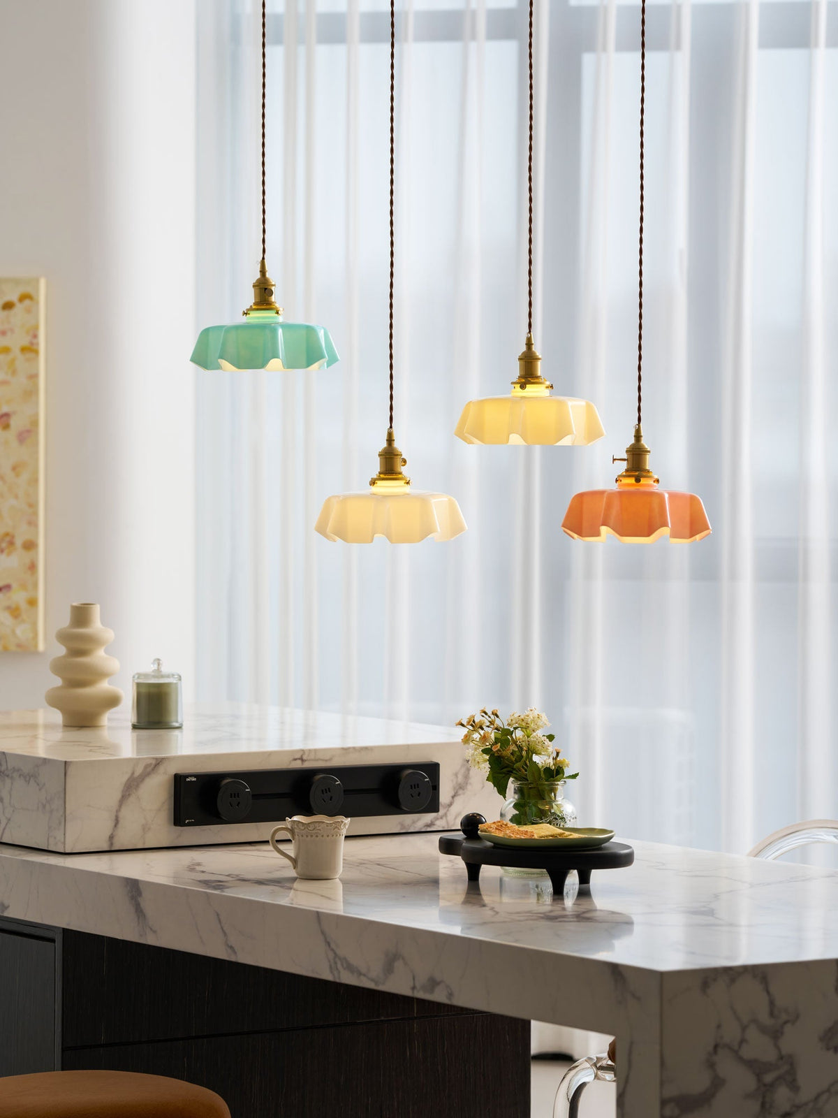 Kamili Vintage Pendant Light