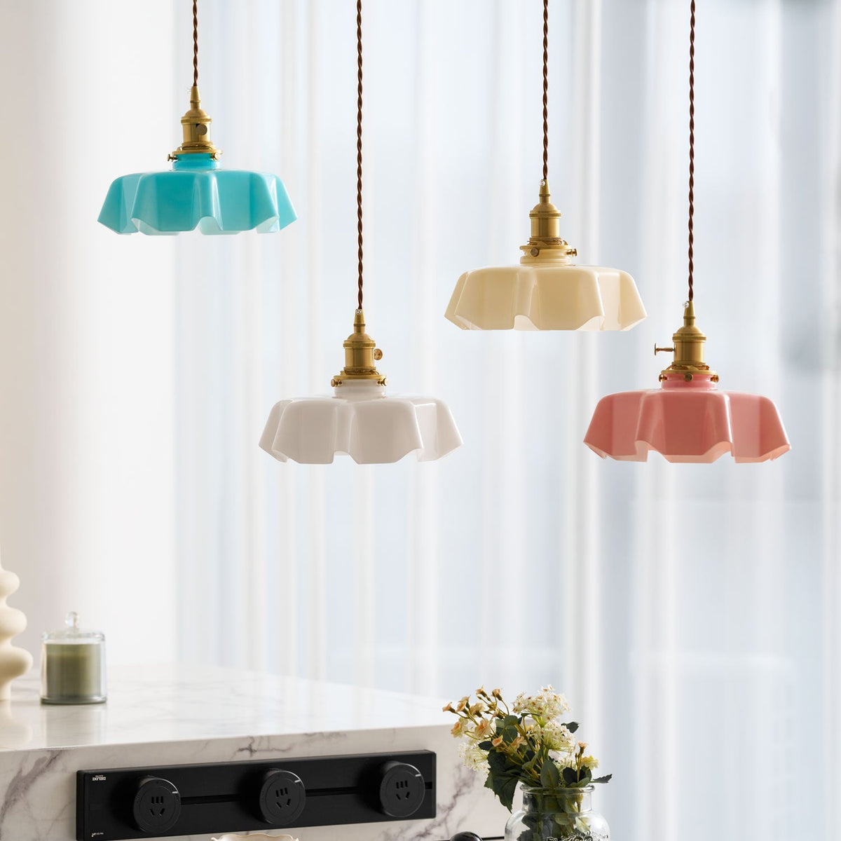 Kamili Vintage Pendant Light
