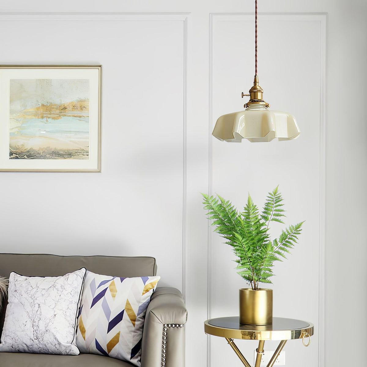 Kamili Vintage Pendant Light