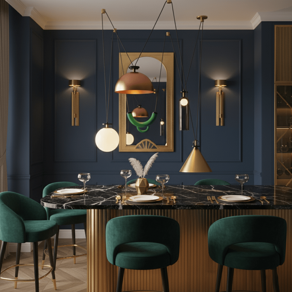 Lilleli Geometric Chandelier