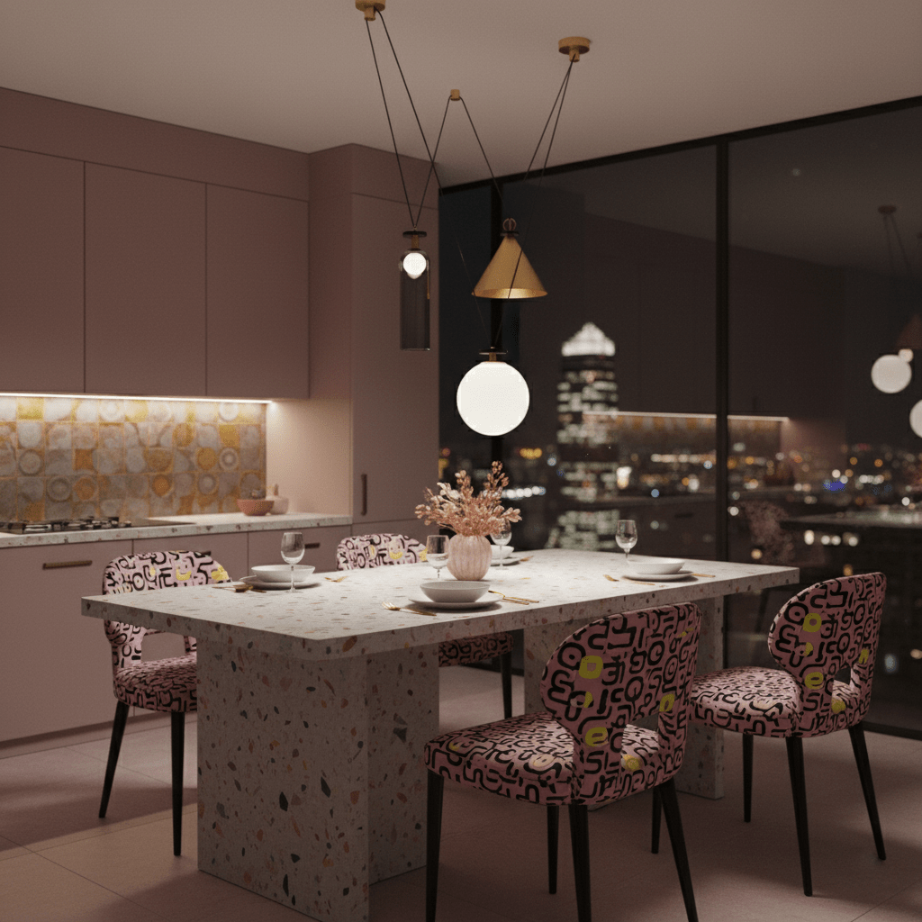 Lilleli Geometric Chandelier