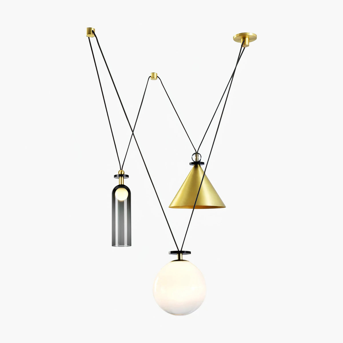 Lilleli Geometric Chandelier