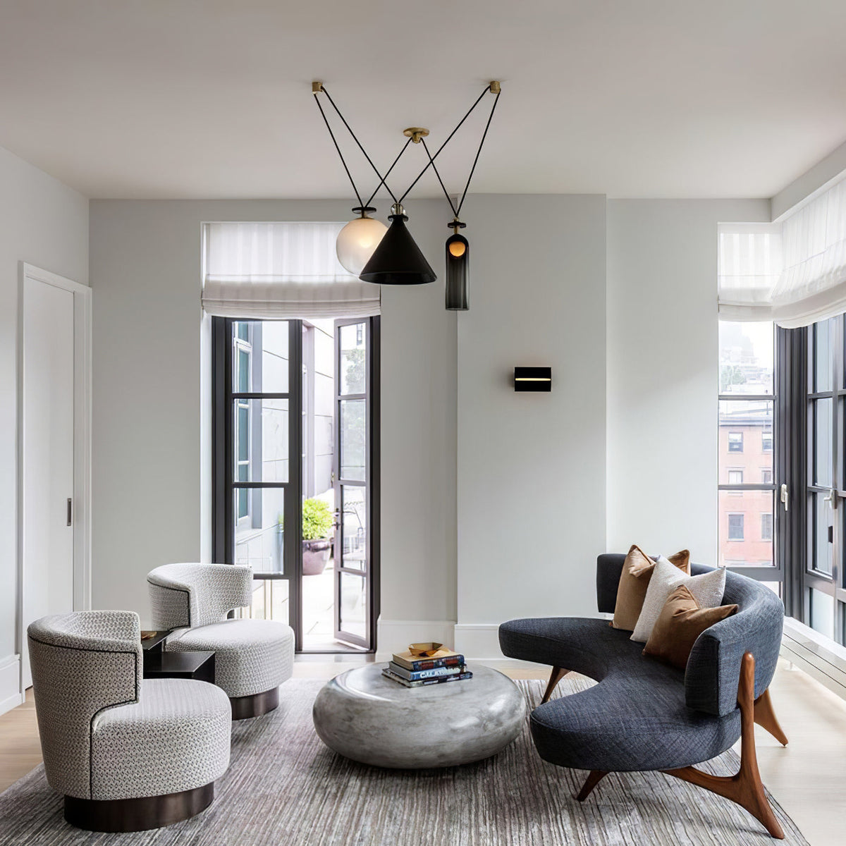 Lilleli Geometric Chandelier
