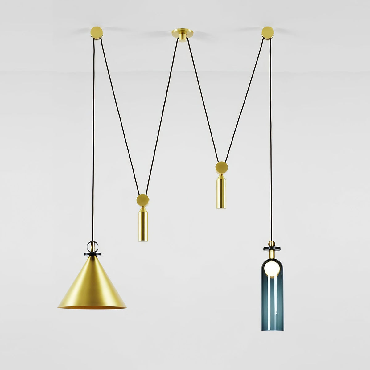 Lilleli Geometric Chandelier