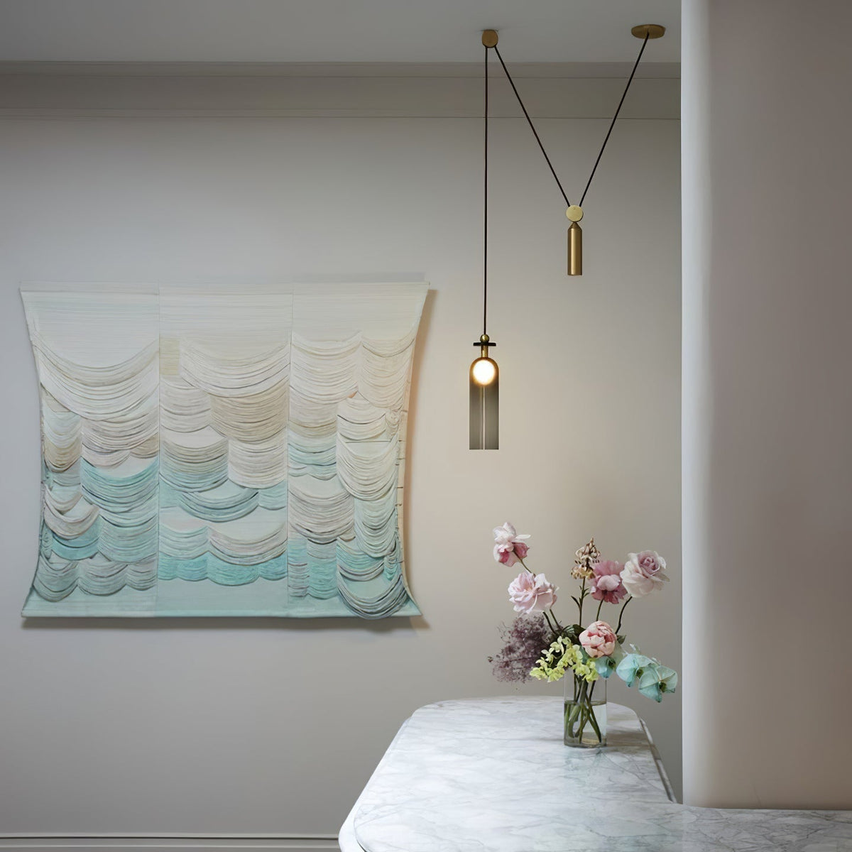 Lilleli Geometric Chandelier