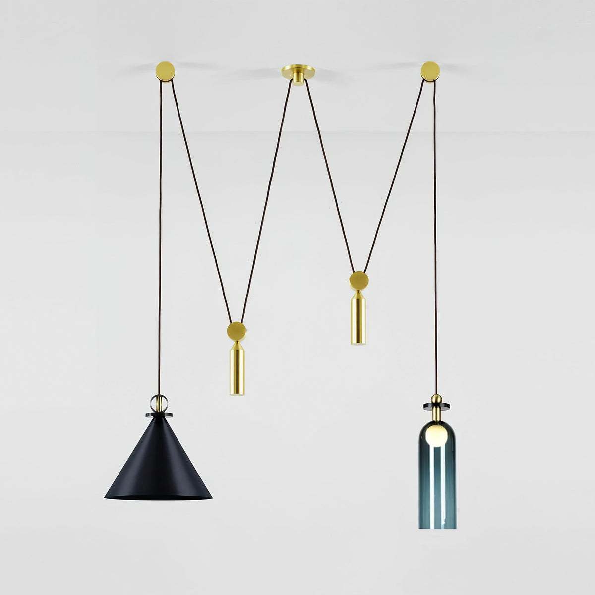 Lilleli Geometric Chandelier