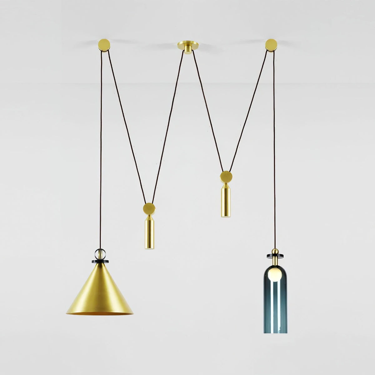 Lilleli Geometric Chandelier