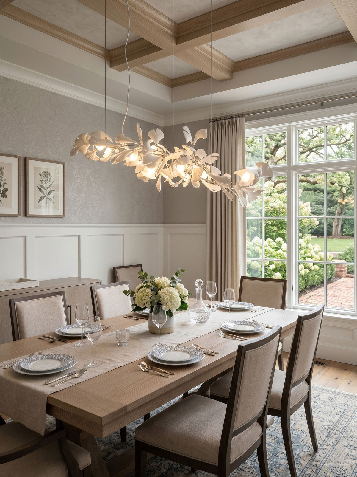 Gingko Bloom Chandelier – detail 10