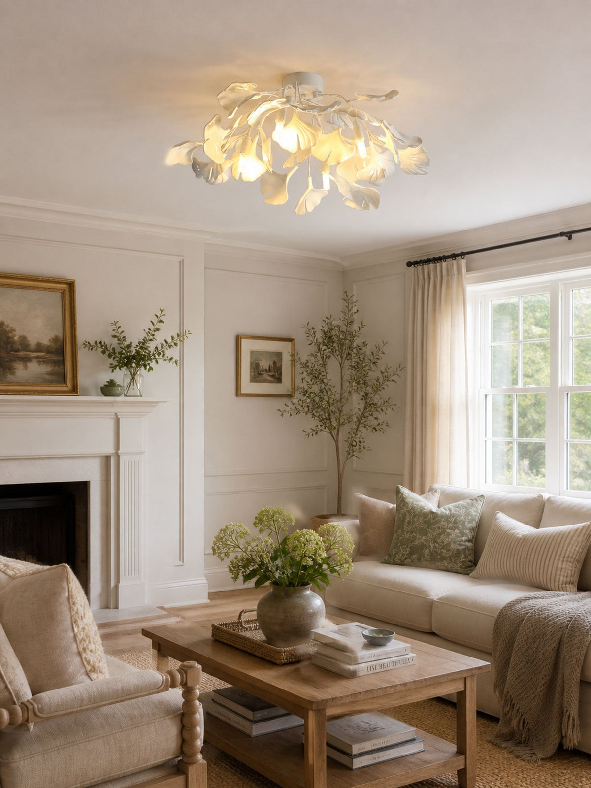 Harero Floral Ceiling Light