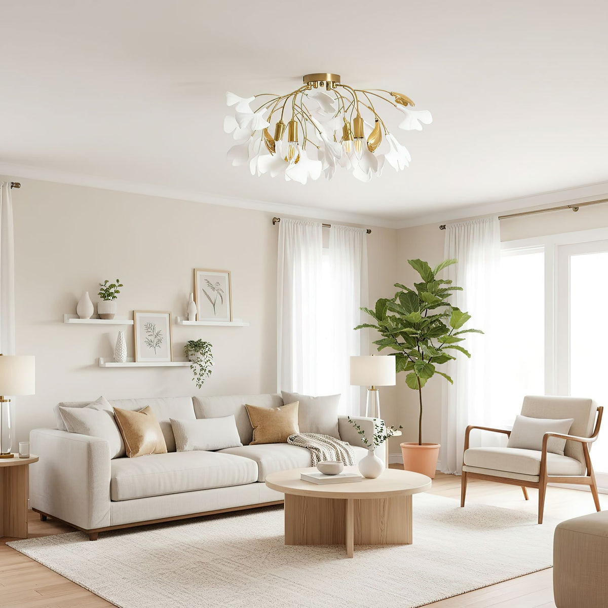 Harero Floral Ceiling Light