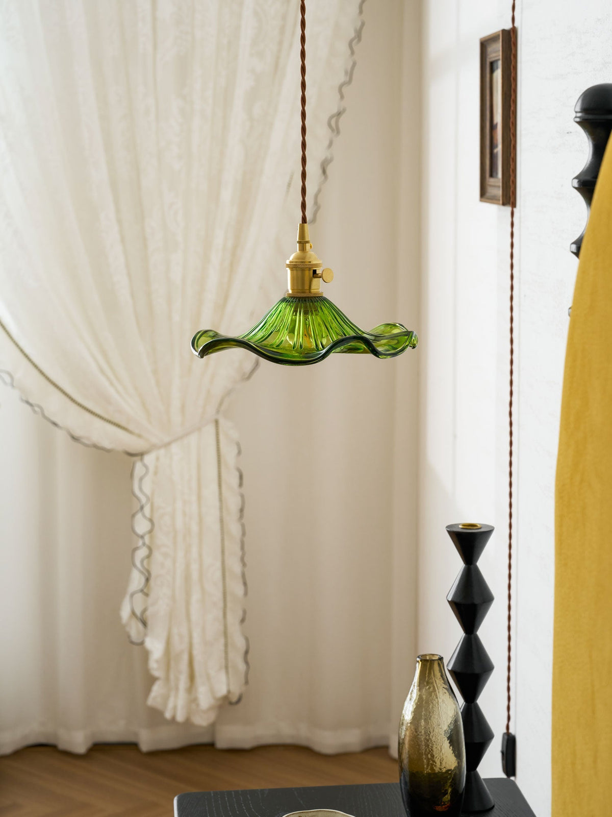 Goldi Ribbed Pendant Light
