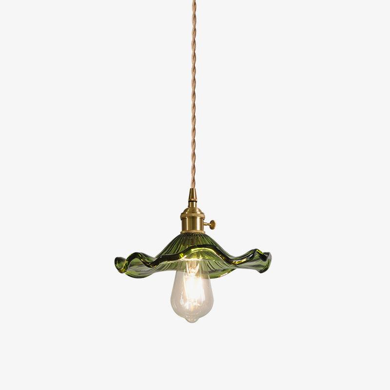 Goldi Ribbed Pendant Light