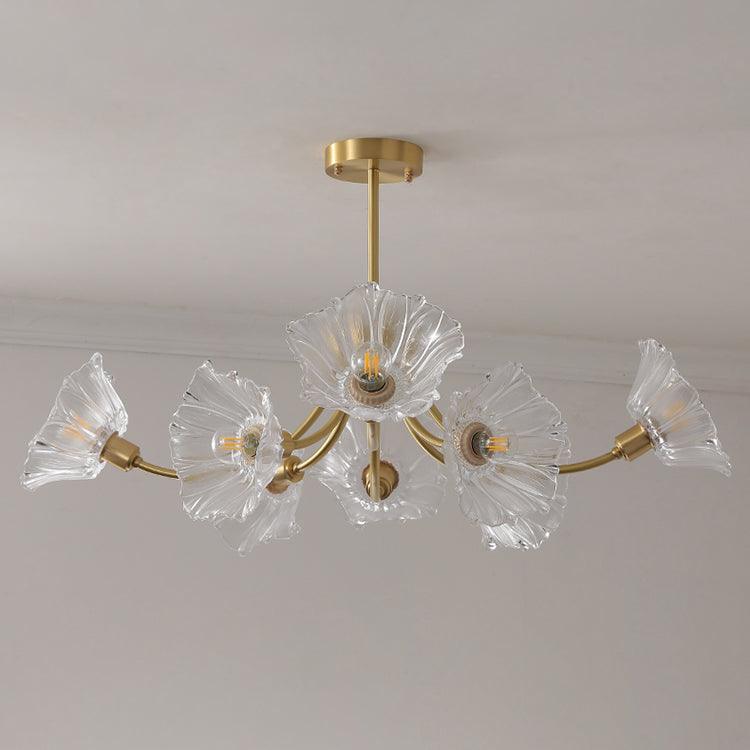 Kalin Flower Glass Chandelier – detail 14