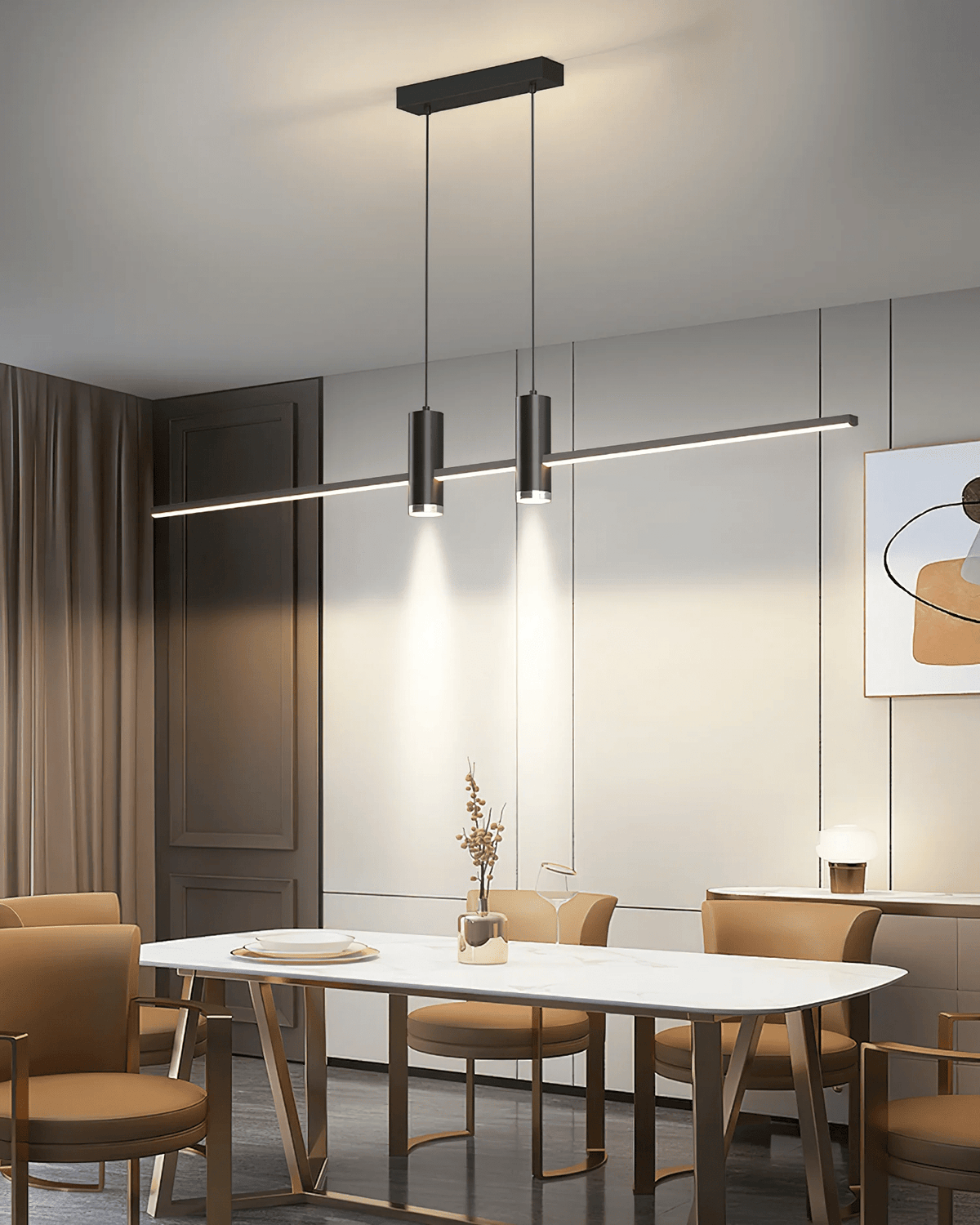 Buna Linear Pendant Light