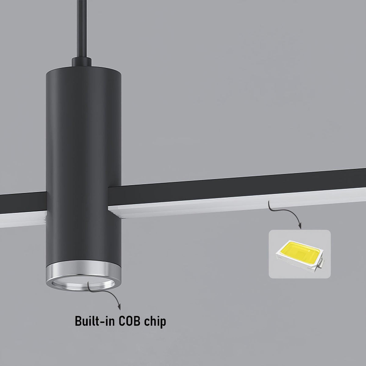 Buna Linear Pendant Light