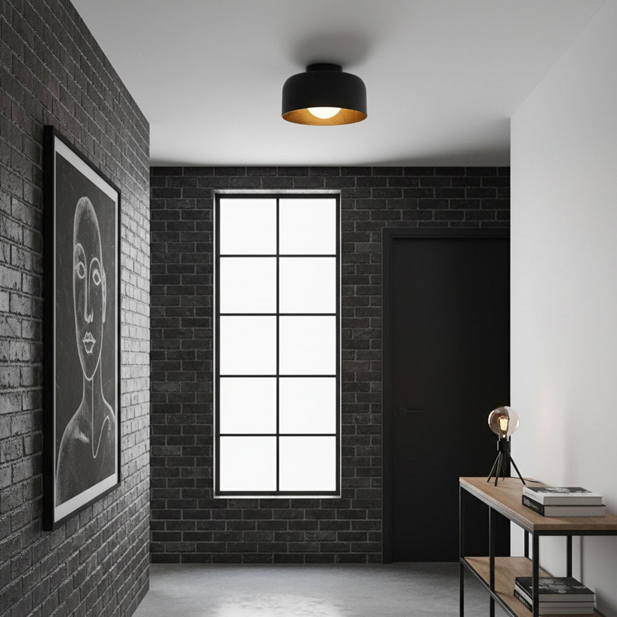 Loponi Globe Ceiling Light
