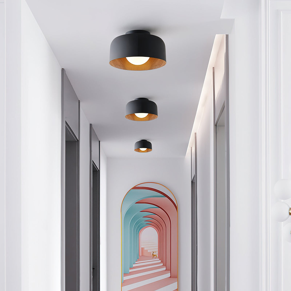 Loponi Globe Ceiling Light