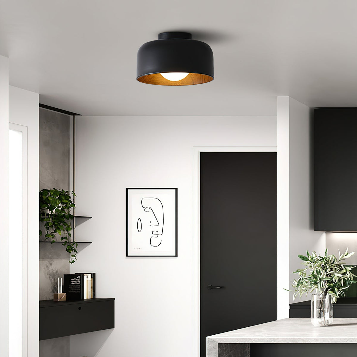 Loponi Globe Ceiling Light