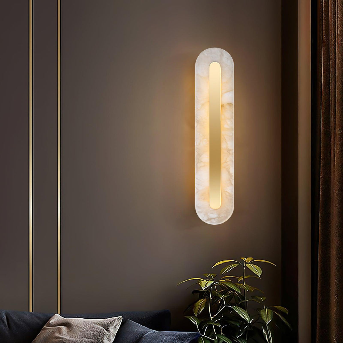 Gaze Rounded Wall Light