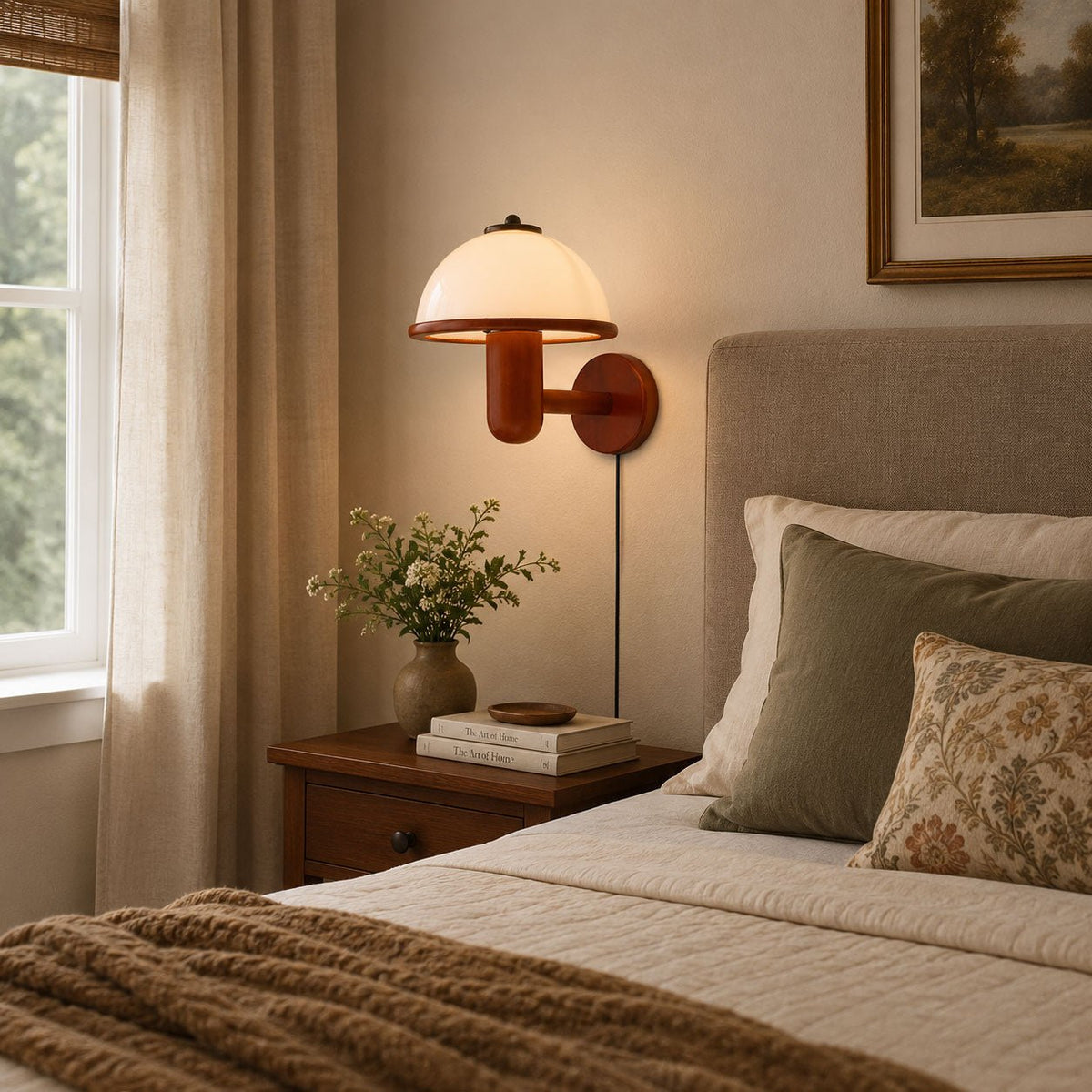 Matala Mushroom Wall Light