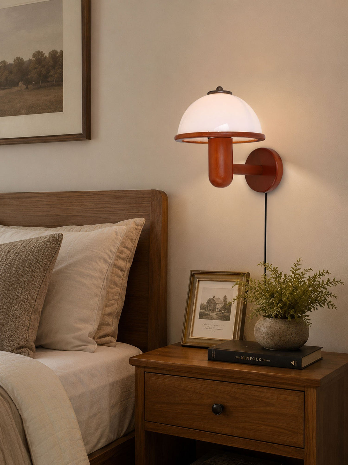 Matala Mushroom Wall Light