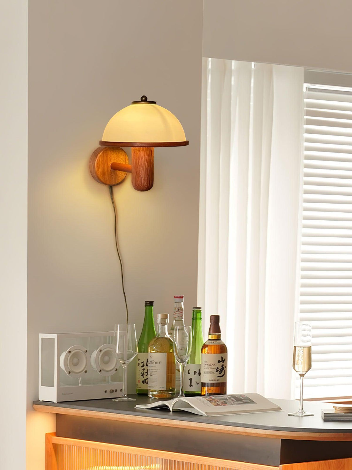Matala Mushroom Wall Light