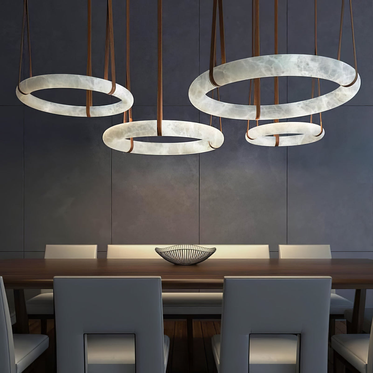 Oslo Alabaster Pendant Light A – detail 2