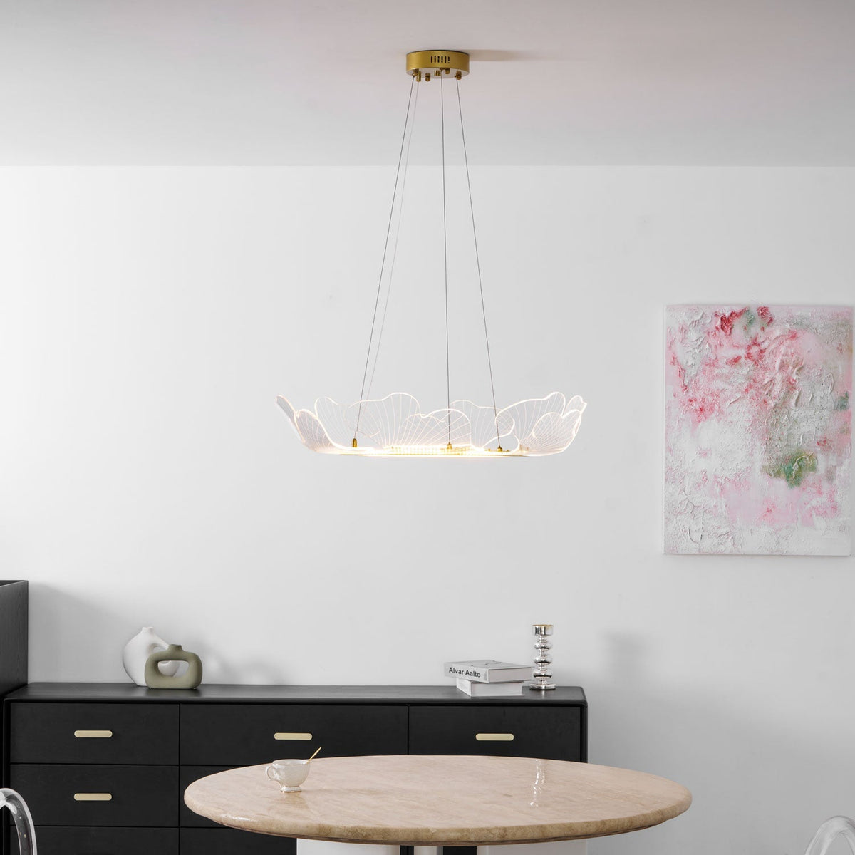 Delvani Leaf Chandelier