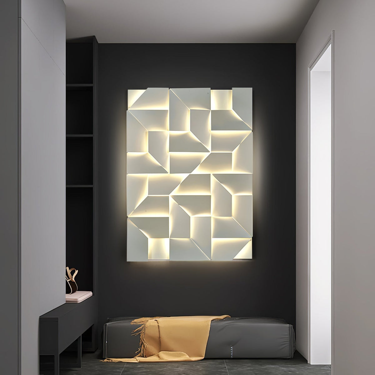 Tinunan Geometric Wall Light