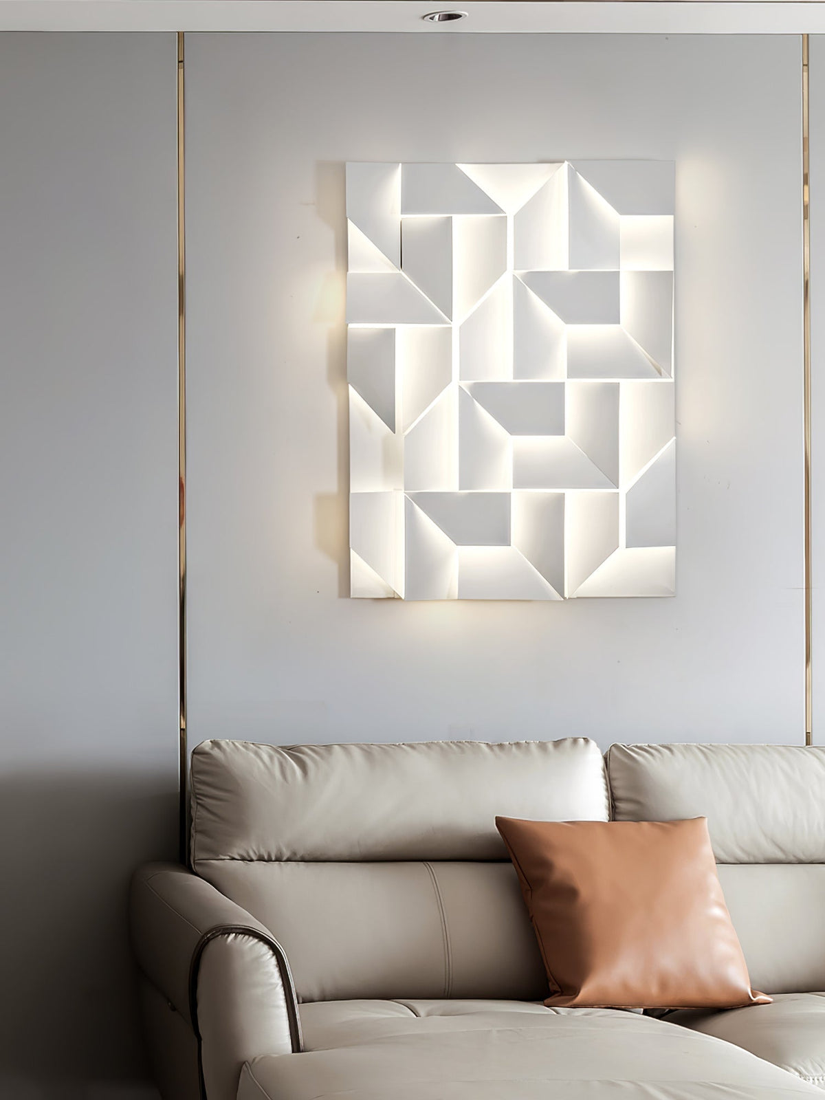 Tinunan Geometric Wall Light