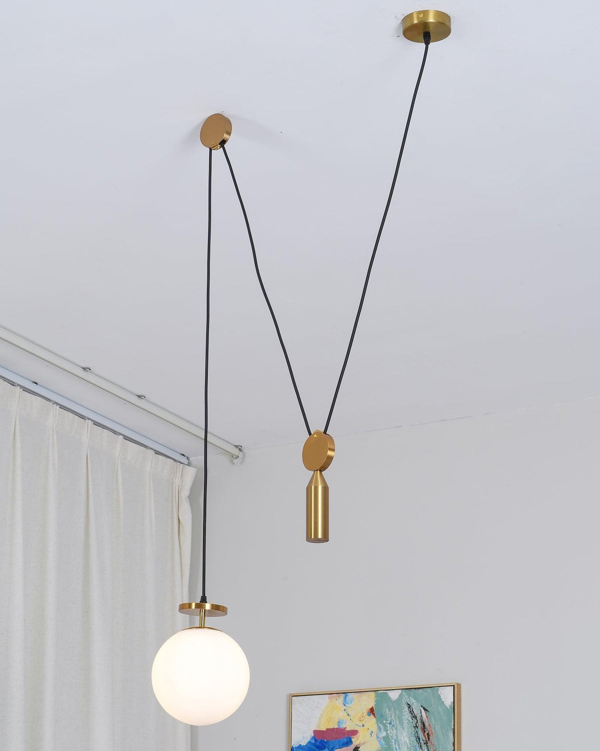 Lilleli Geometric Chandelier