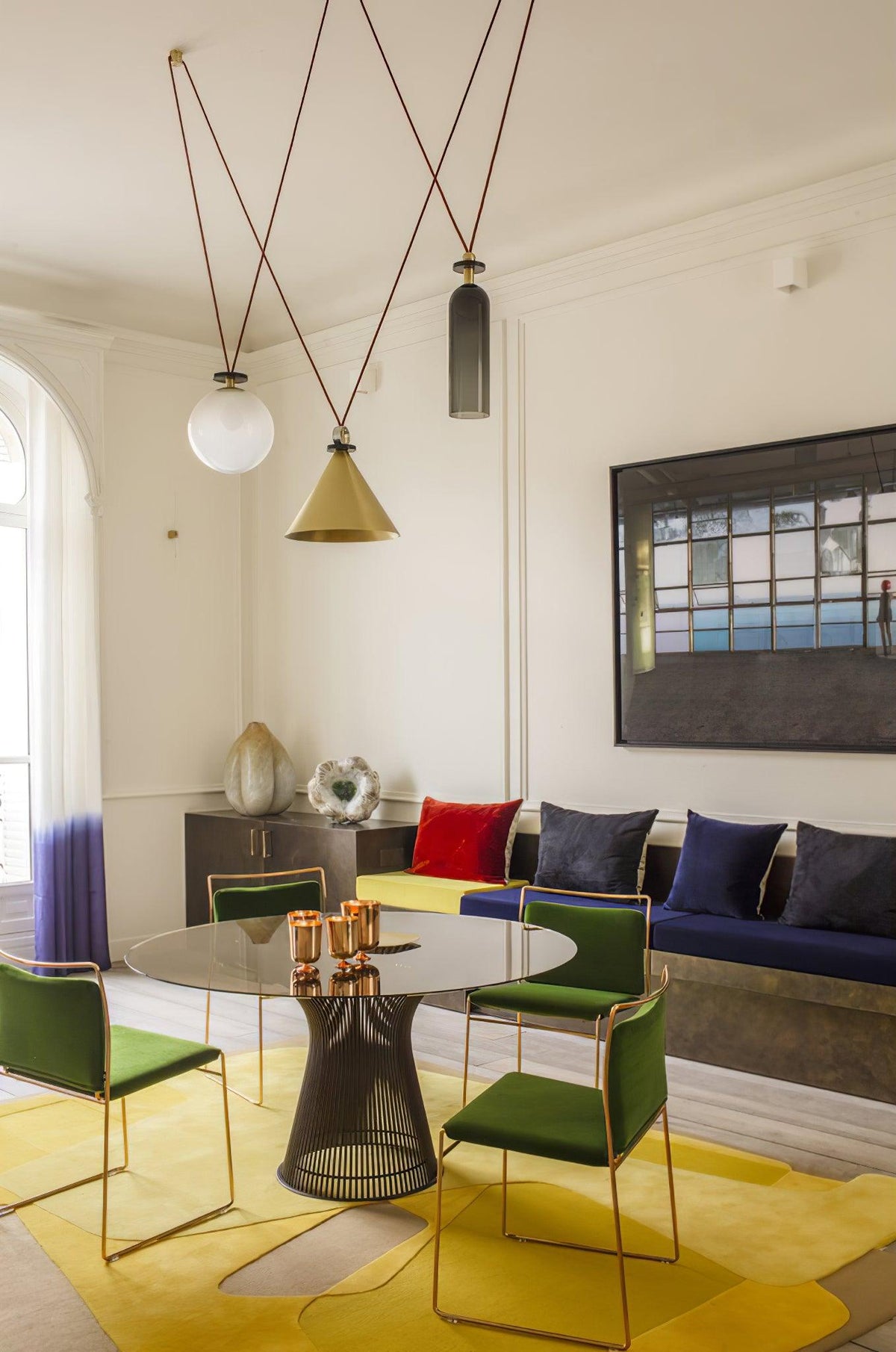 Lilleli Geometric Chandelier