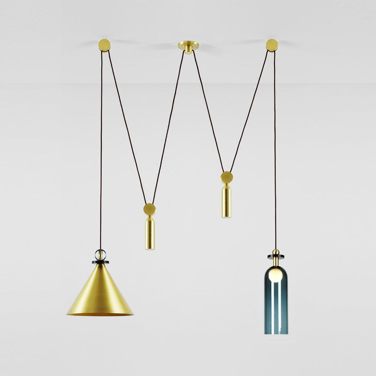 Lilleli Geometric Chandelier