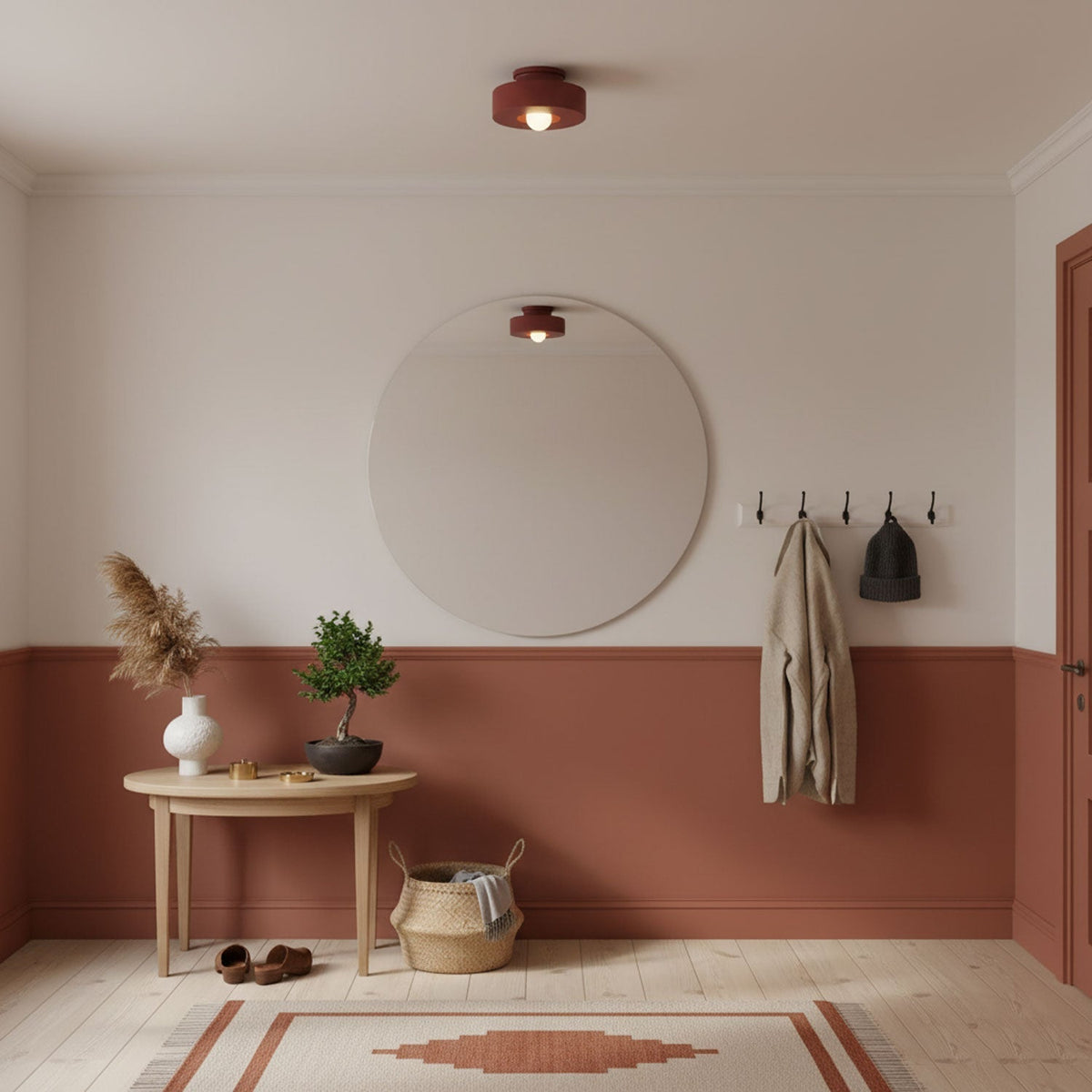 Jimenil Round Ceiling Light