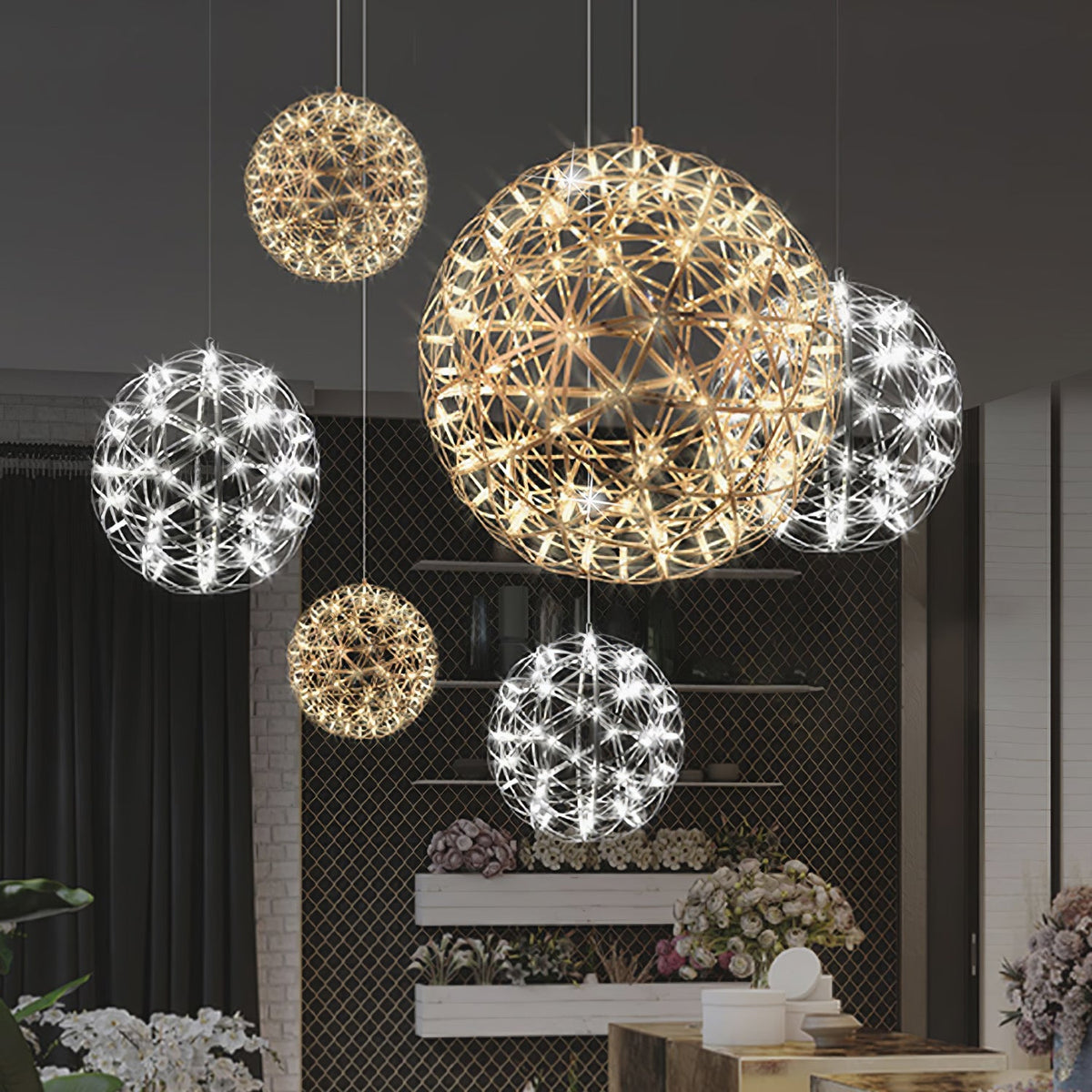 Risseri Globe Pendant Light